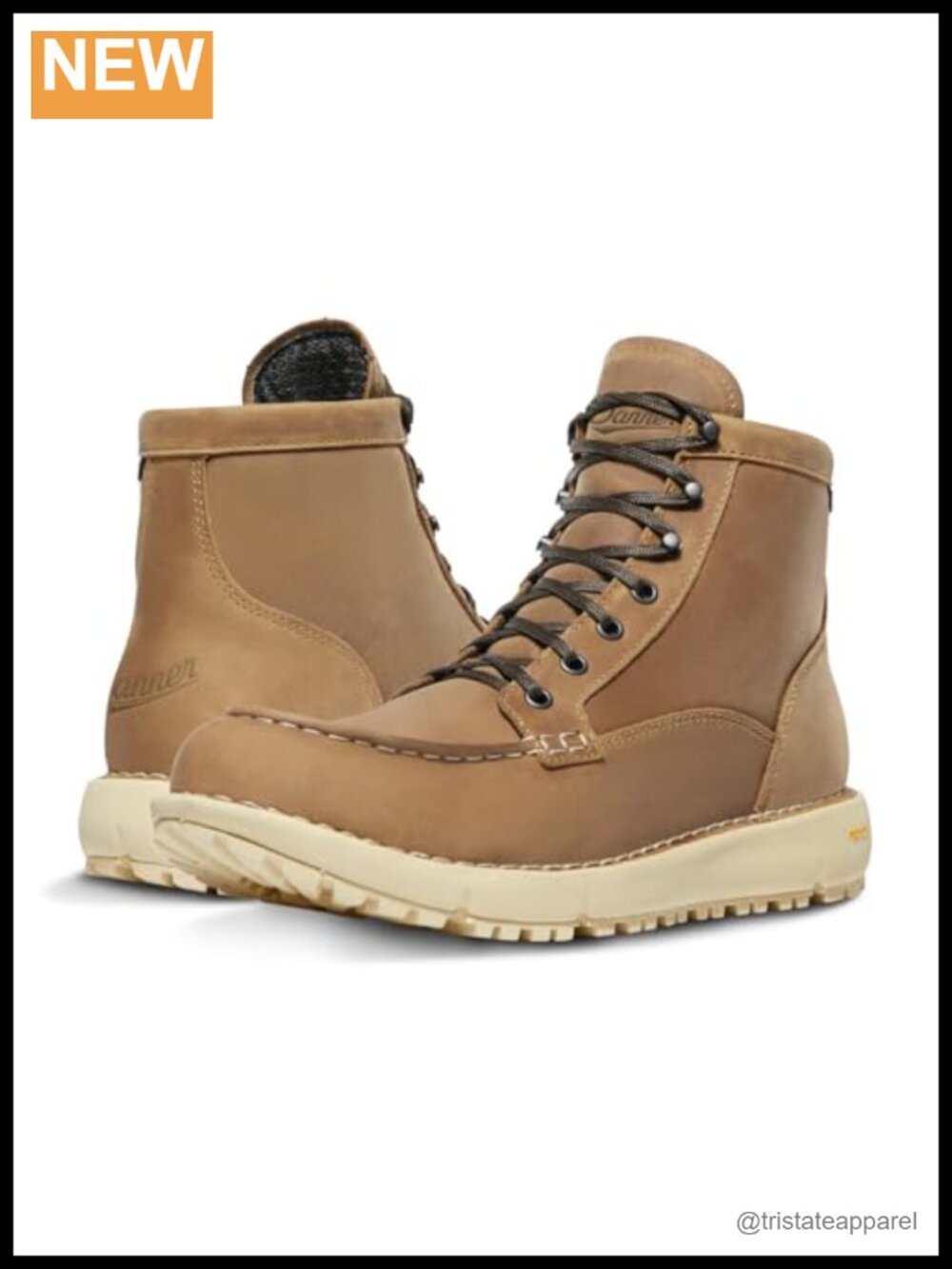 Danner Logger 917 Waterproof Moc Toe Work Boots Gore-Tex Nubuck